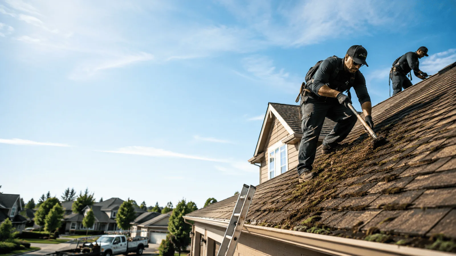 Roof Moss Removal in Stratton, OH near me
